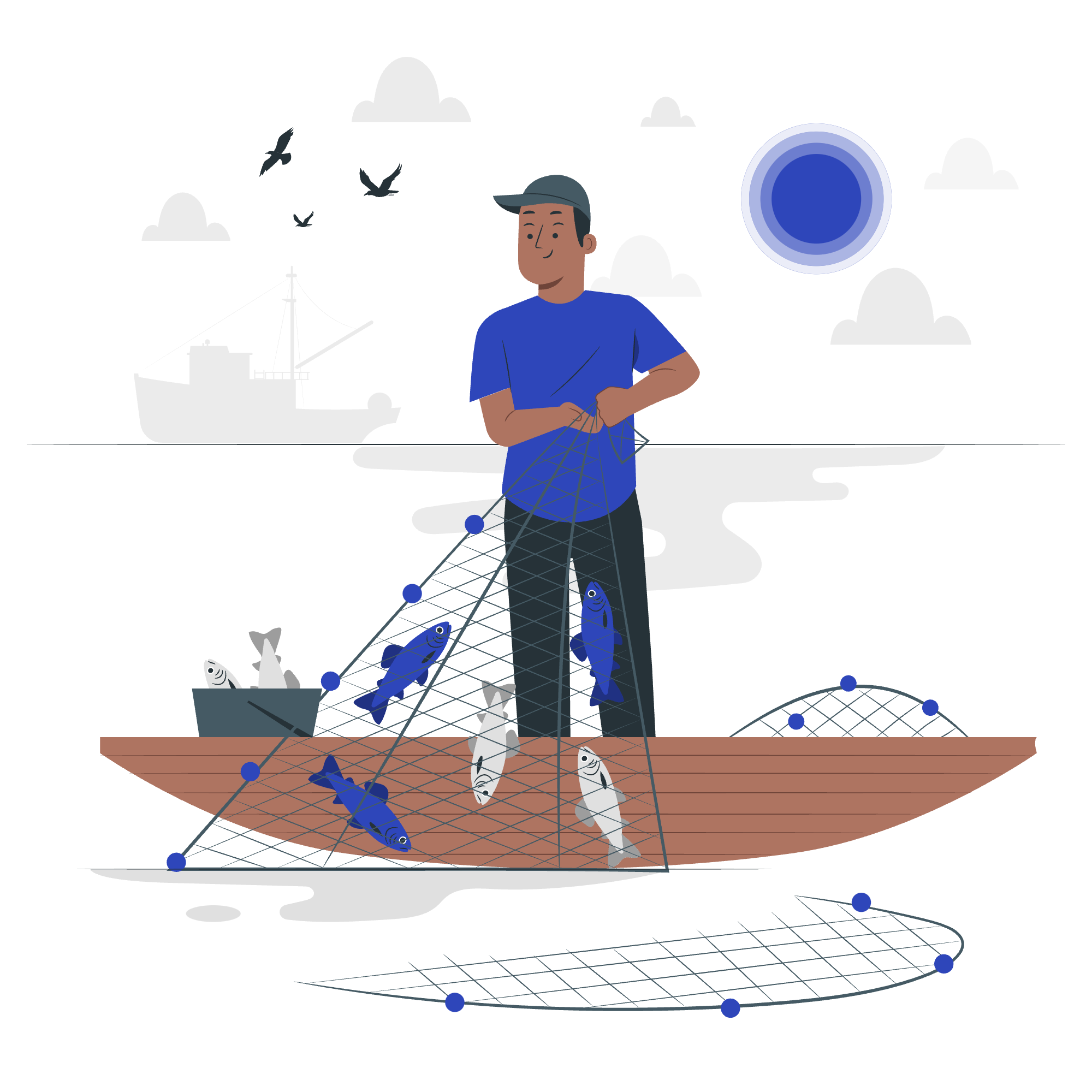 Fish farming equipment